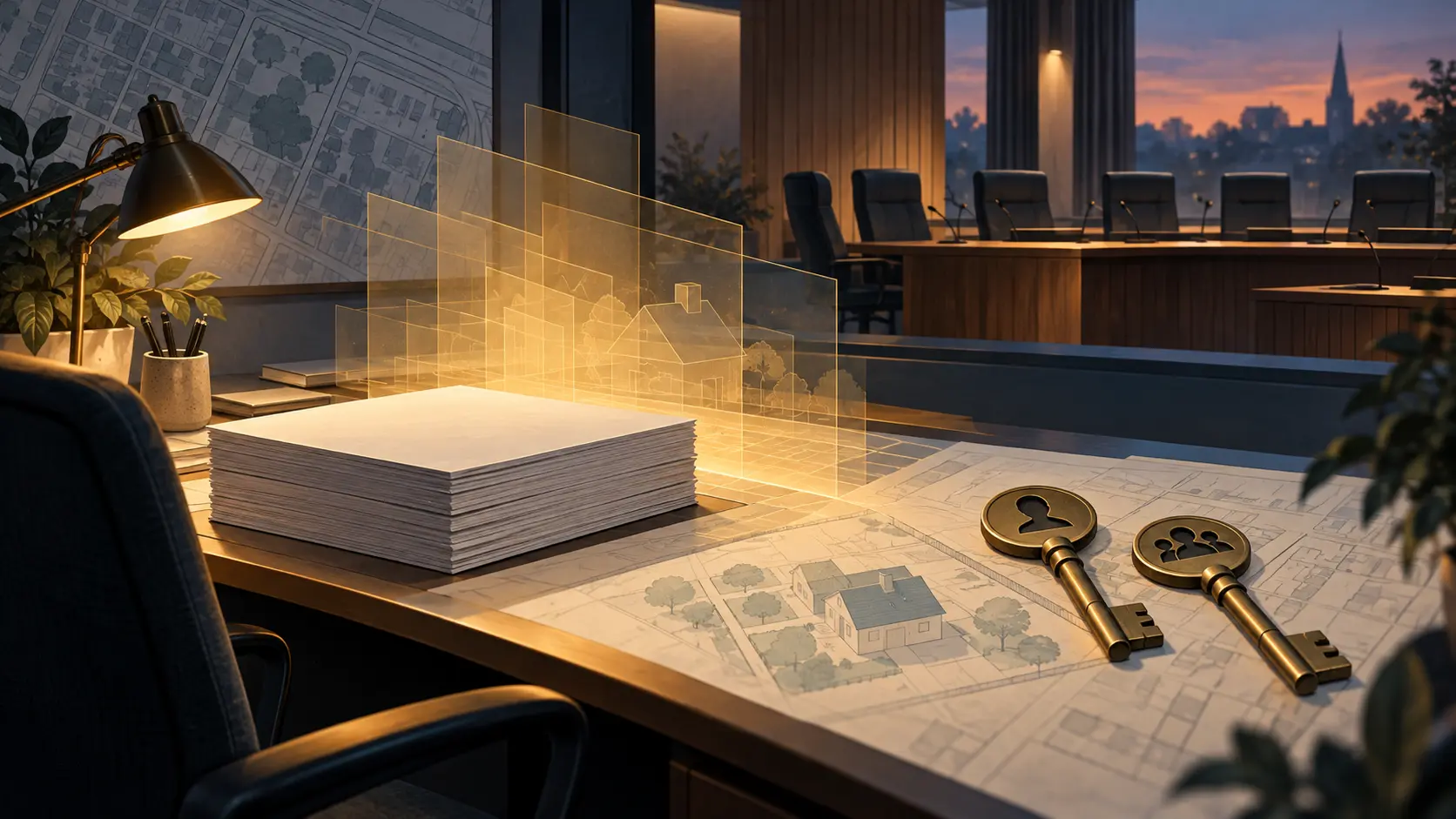 England’s Planning Committees Lose Small Cases as AI Enters 15 Councils
