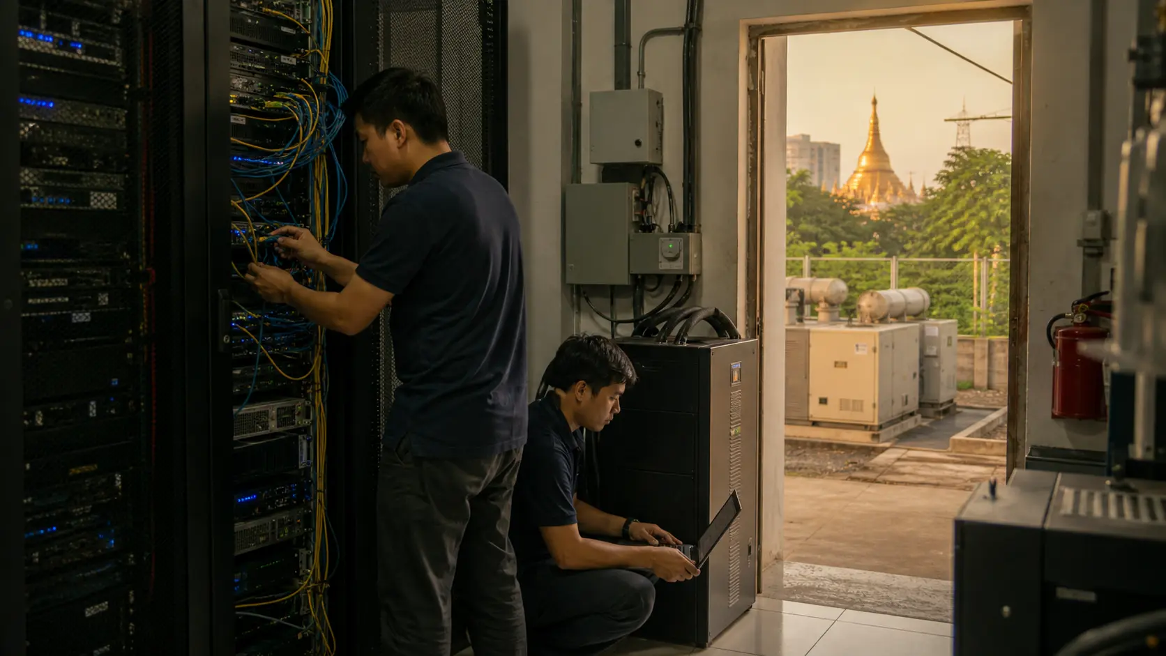 True IDC Myanmar: Der Preis, lokal zu bleiben, während die Ausgänge offen bleiben