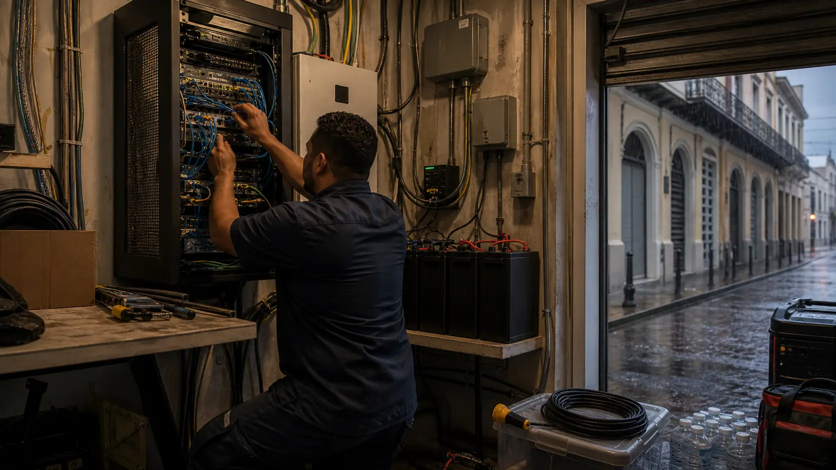 WorldNetPR und die Prämie für Betriebskontinuität, wenn Puerto Rico im Dunkeln liegt