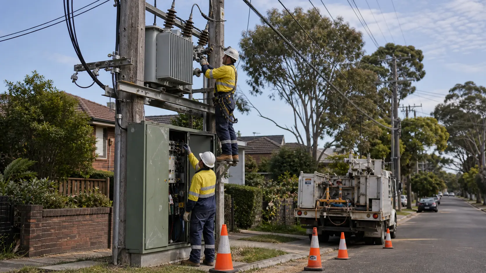 Ausgrids Netzanschluss macht Wartung zum öffentlichen Gut
