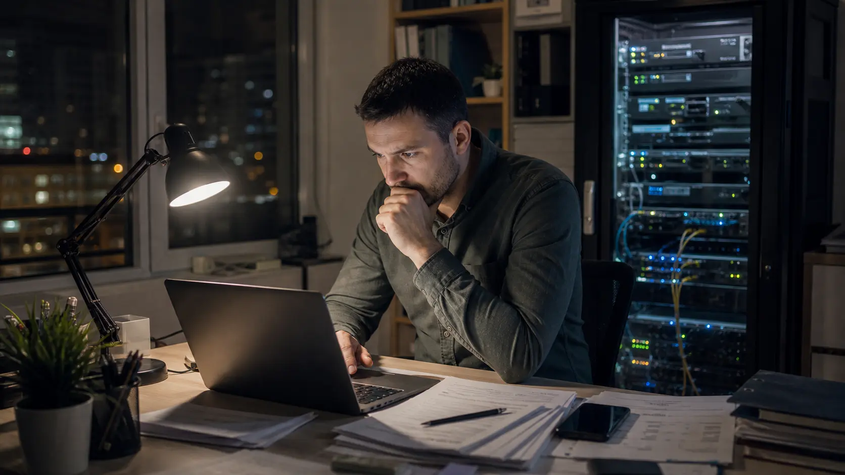 حساب استضافة Data Room يقارن المحلية الرومانية بالحوسبة السحابية