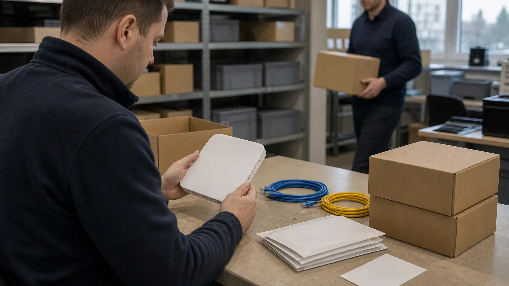 ELECTRONIC MECHANICAL COMPANY bewertet Lagerrisiko in der Teilebestellung