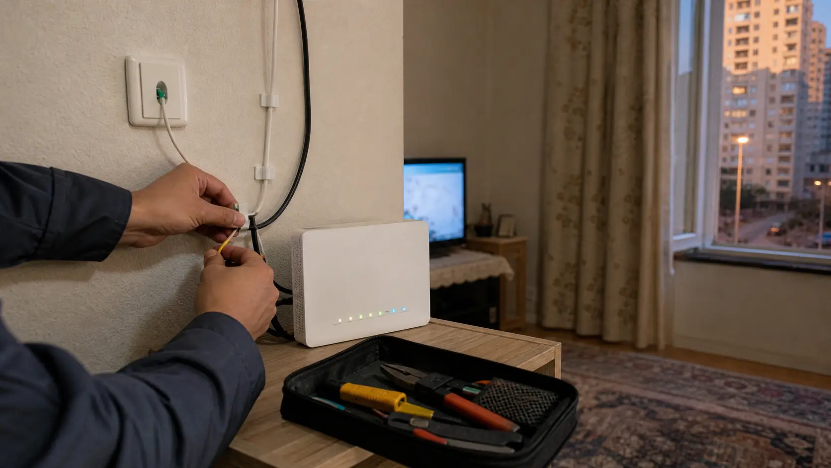 Artkom macht kostenlose Installation zu Bakus Breitbandpreis