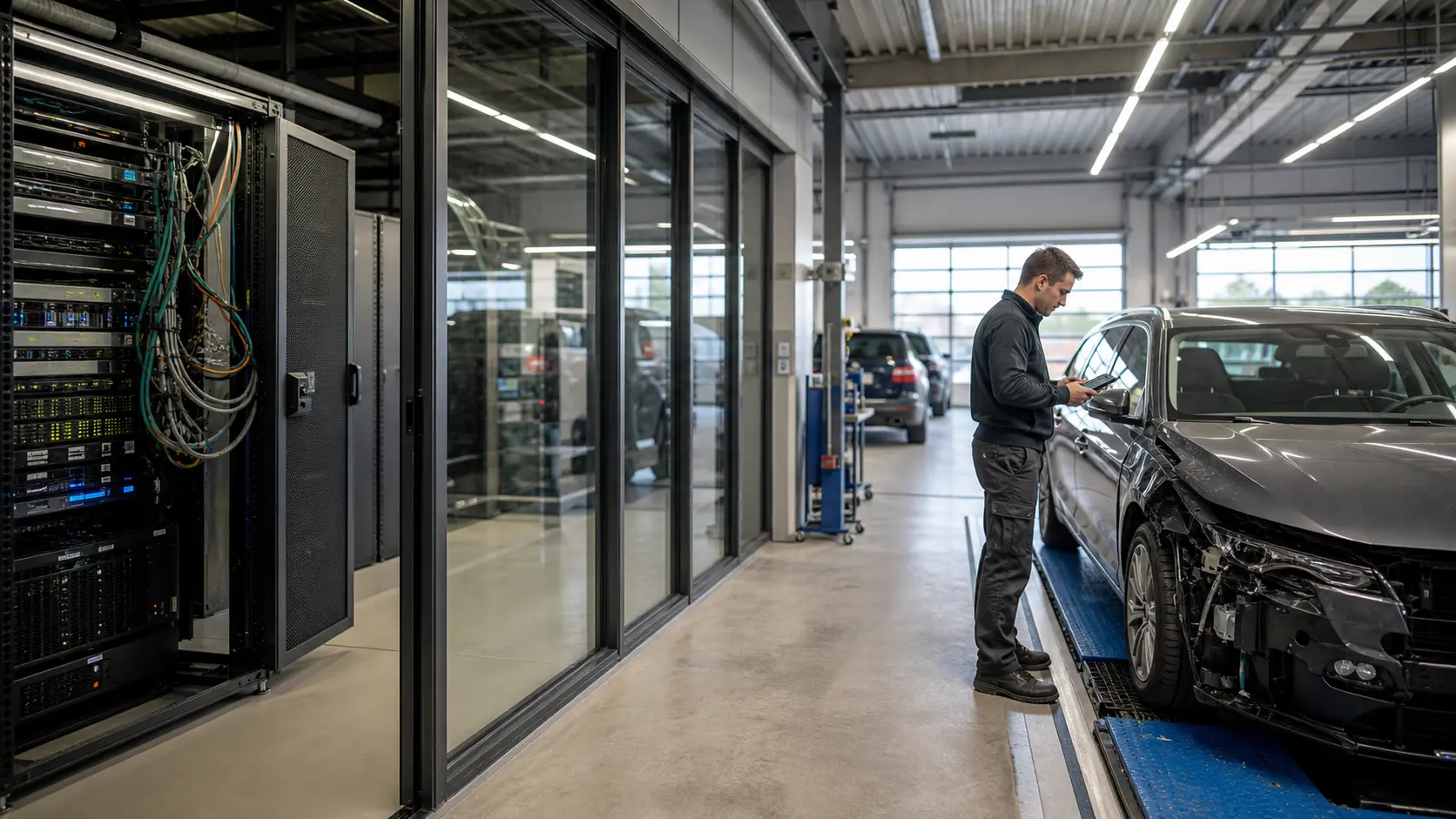Editorial infrastructure image for Audatex (Schweiz) GmbH
