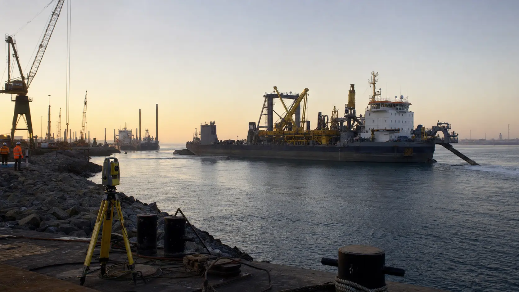 Editorial infrastructure image for Jan De Nul Dredging NV