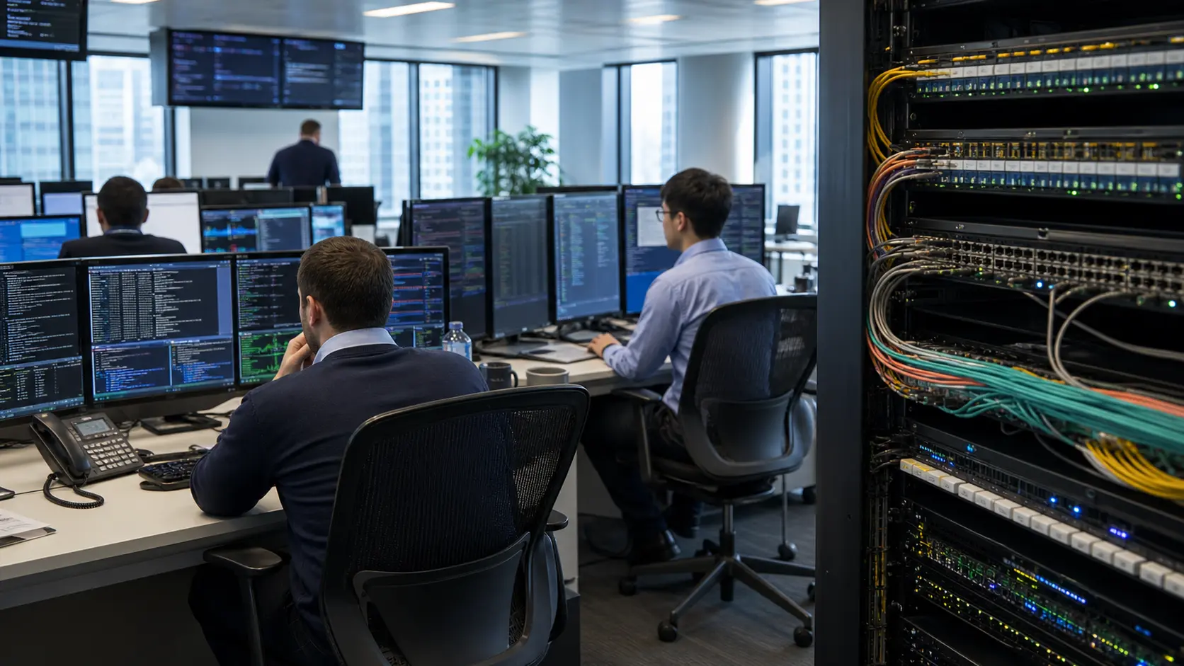 Editorial infrastructure image for Jane Street Europe Ltd