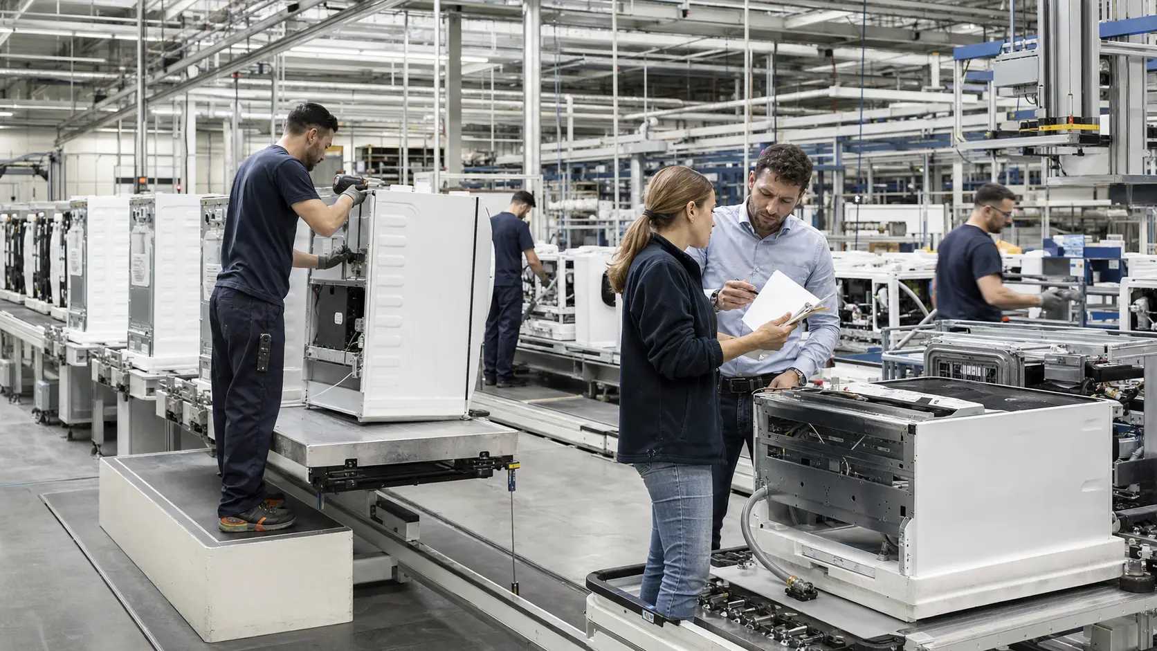 Electrolux Italia debe hacer que la utilización de la fábrica defienda los márgenes de los electrodomésticos