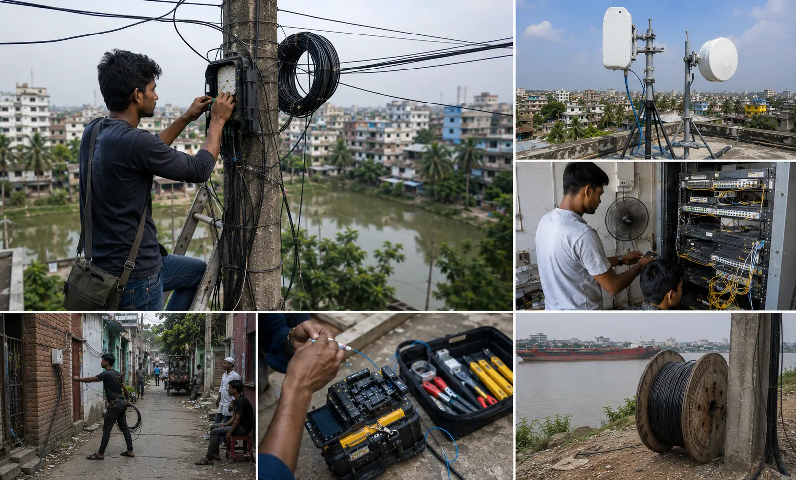 Die Ware verlieren, die Straße besitzen: FL ONLINE und die Nachbarschafts-Breitband-Wirtschaft in Bangladesch
