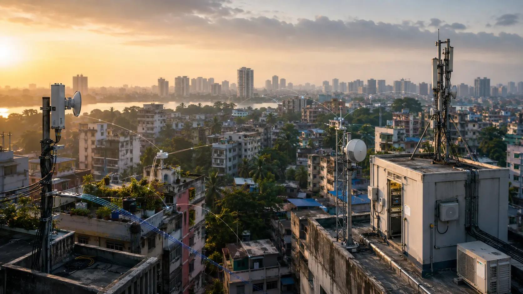 Help Line und die Wirtschaft der Konnektivität kleiner Anbieter in Bangladesch: ein Infrastruktur-Analysebericht über AS59340