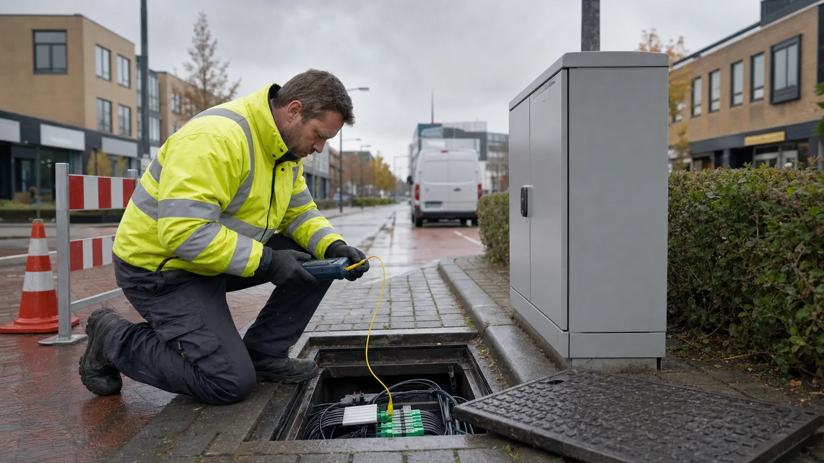 DataFiber:Zoetermeer 环与维修团队之间的故障线