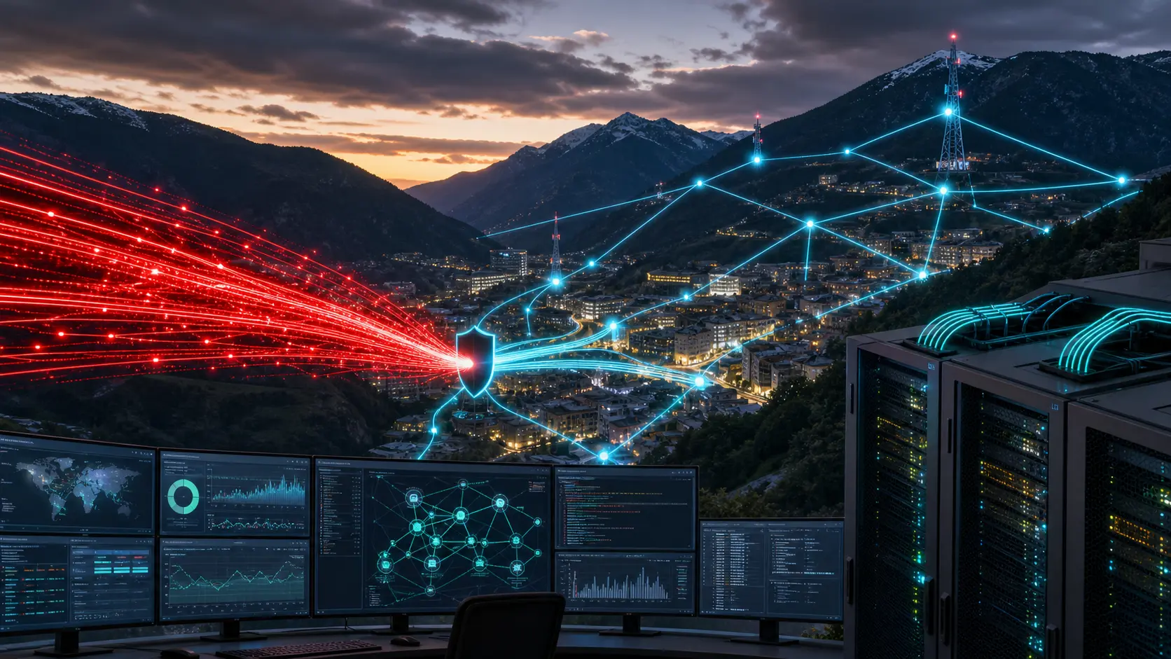 2022年の Andorra Telecom DDoS 攻撃は、国家接続の集中を説明責任の試験にした