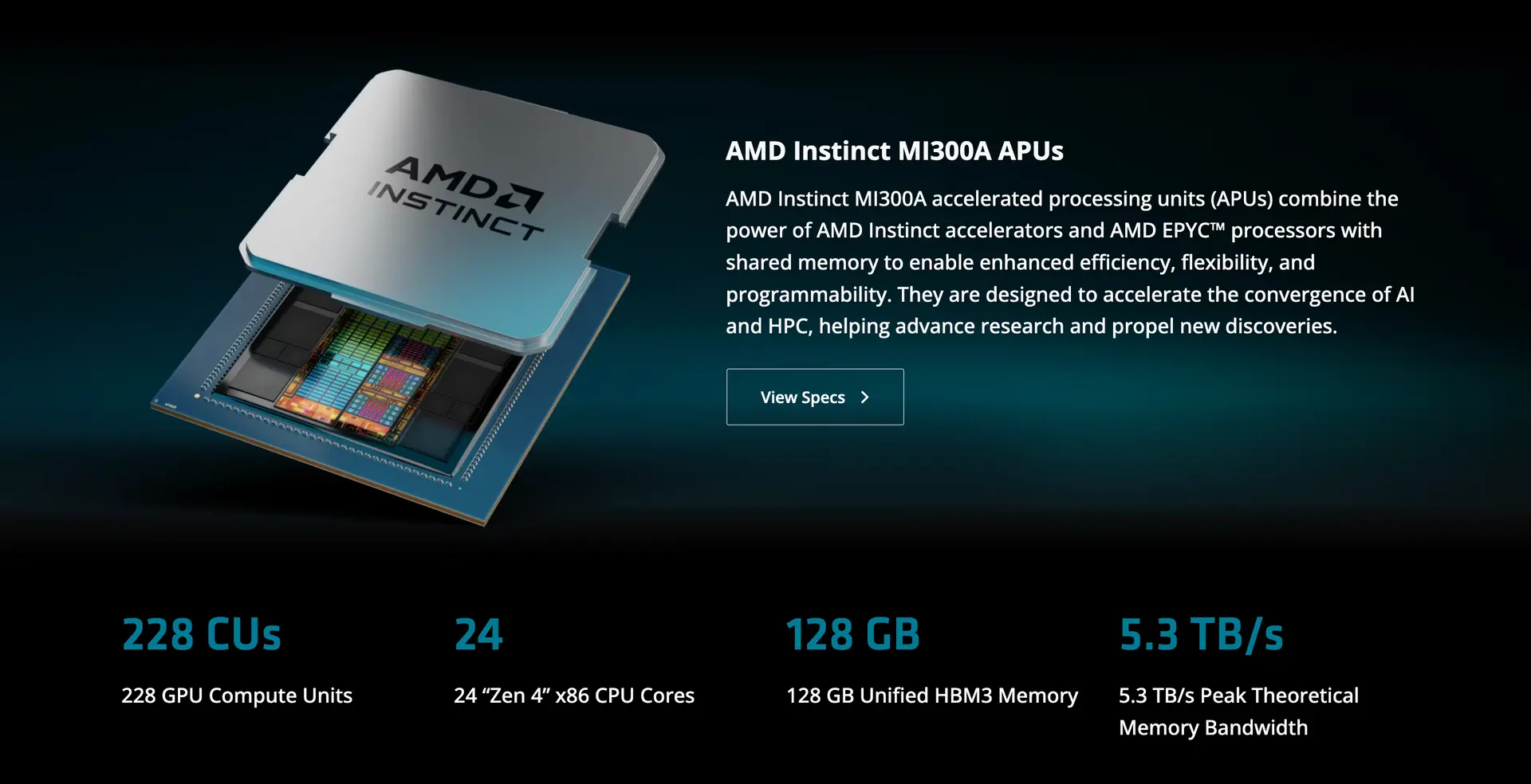 AMD-Instinct-MI300A-APUs