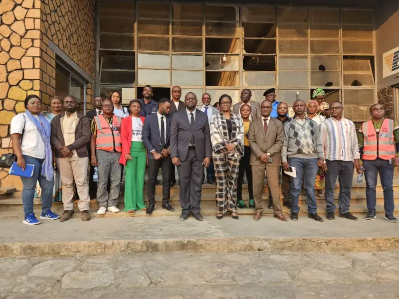 Visite de la Directrice Générale de la SCPT à Kolwezi pour inspection