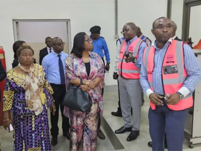 SCPT’s CEO Sandra Tshibonge Mbiye visits Lubumbashi
