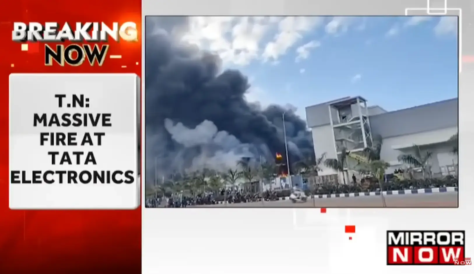 Gran incendio interrumpe la producción de componentes de iPhone de Tata en India
