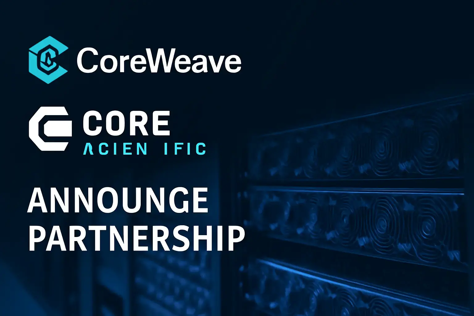 Core Scientific hostet die KI-Server von CoreWeave in einem 1,6-Milliarden-Dollar-Deal