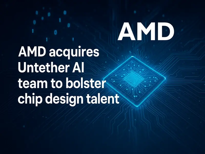 AMD 收购 Untether AI 团队以增强芯片设计人才