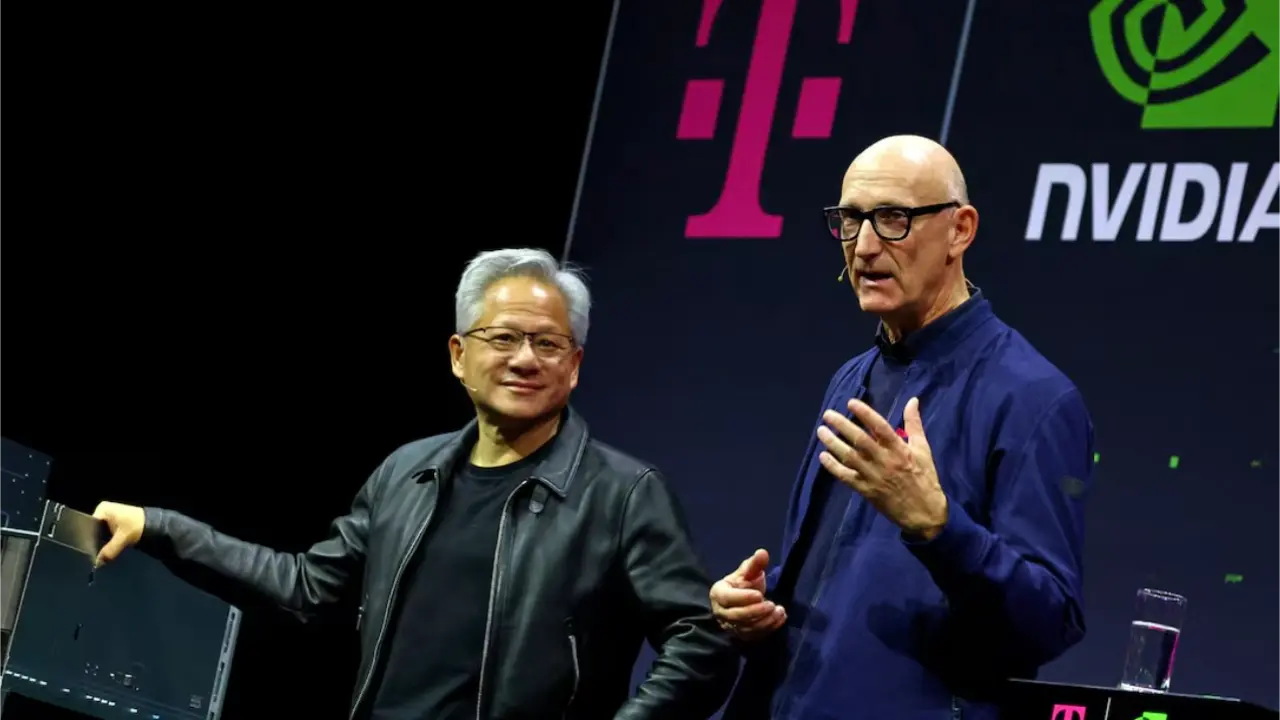 Deutsche Telekom und Nvidia starten 1,2-Milliarden-Dollar-KI-Cloud