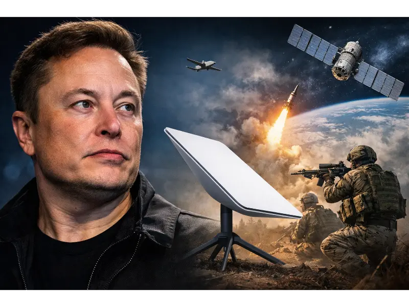 Musk blockiert Starlink-Nutzung durch Russland und hebt die Rolle der Satelliten im Krieg hervor