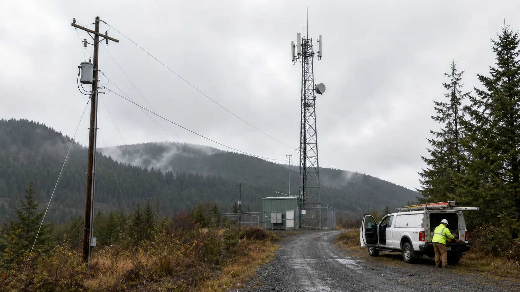 Washington Broadband muss seine ländliche Reichweite beweisen, nachdem der Turm oder die Glasfaser ausfällt