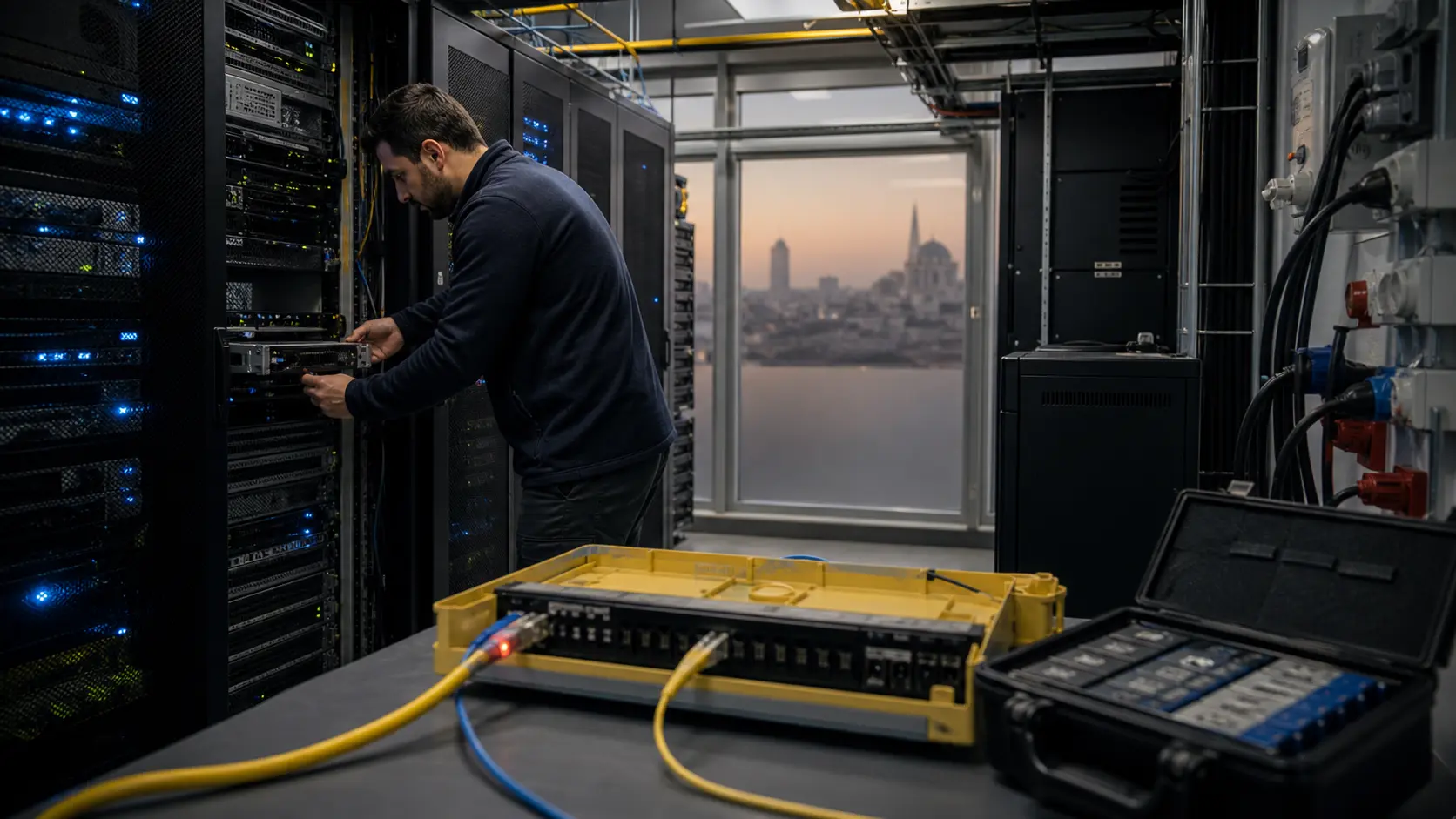 CloudTeknoloji Cloud Teknoloji Bilisim Hizmetleri ve Ticaret A.S. تبيع سعة مستضافة لا تزال تعتمد على الرفوف والعبور ونوافذ الصيانة