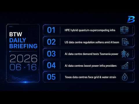 Daily briefing | AI data centres test power, policy and computing limits