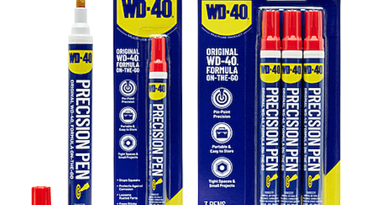 WD-40 stellt den WD-40 Precision Pen für Reparaturen unterwegs vor