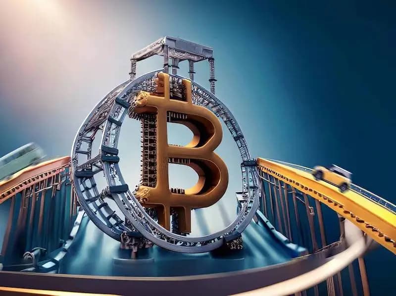 Les montagnes russes du Bitcoin au début de 2024