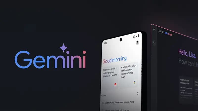 Mise à jour de Google Gemini Advanced pour éditer et exécuter du code Python