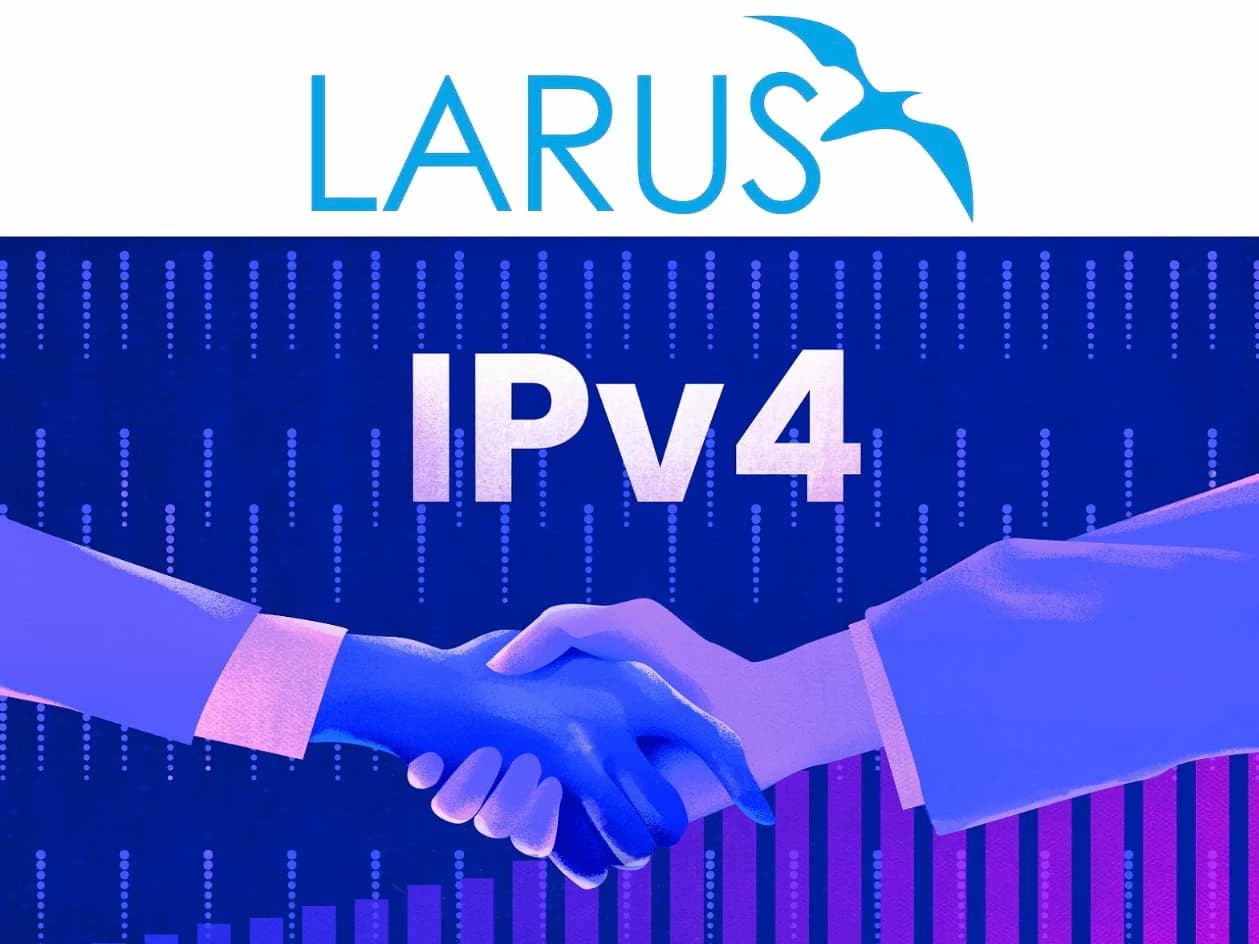 LARUS 推出 IPv4 地址交易拍卖平台