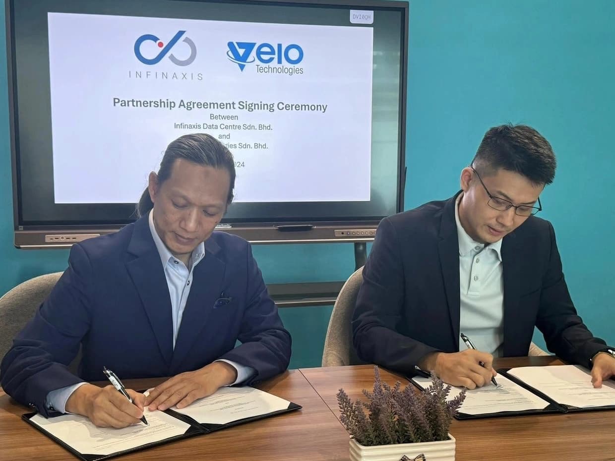 Velo Technologies و Infinaxis تزيدان سعة مركز البيانات في سايبرجايا