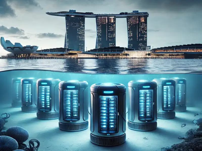 シンガポールは海底データセンターに飛び込めるか？土地とエネルギーの課題への解決策