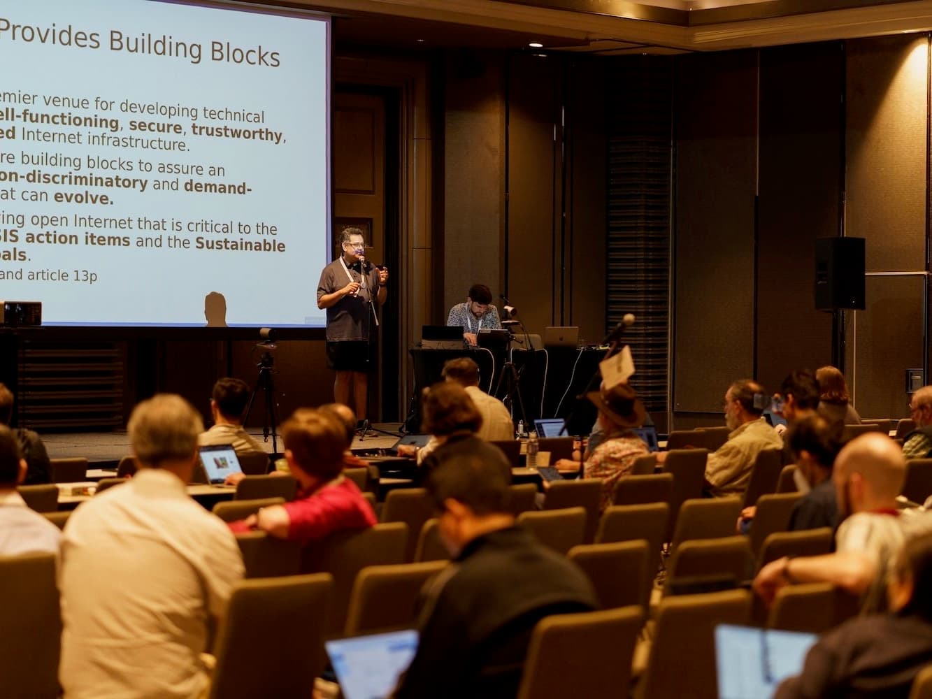 IETF 122 session context for technical community involvement in Internet governance