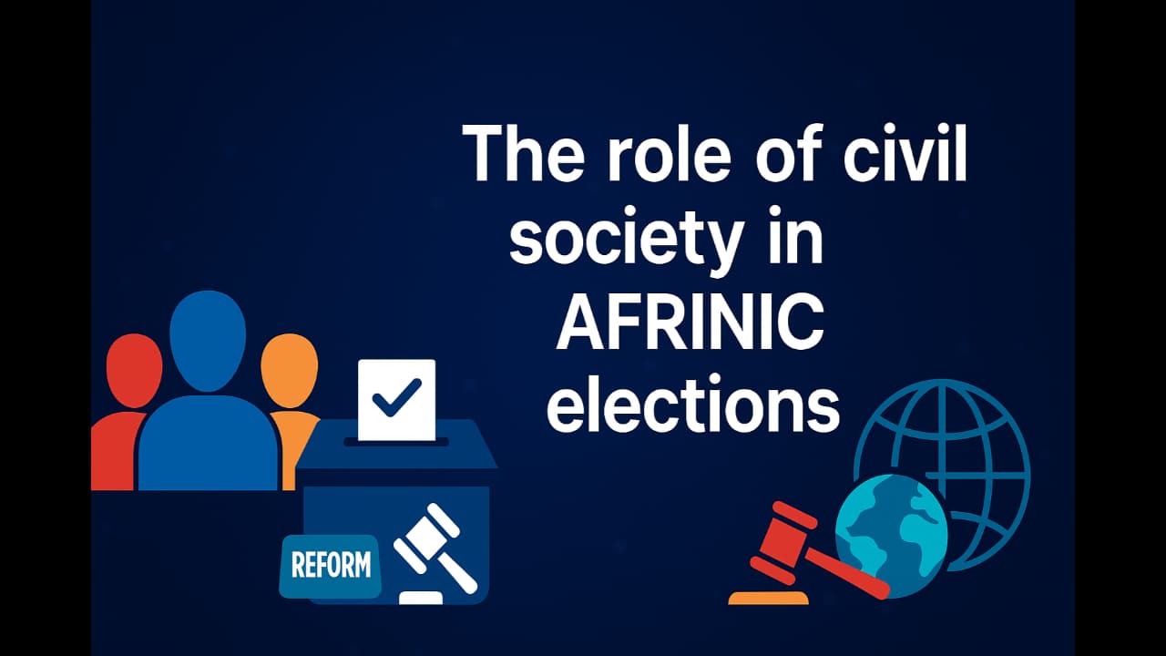 El papel de la sociedad civil en las elecciones de AFRINIC