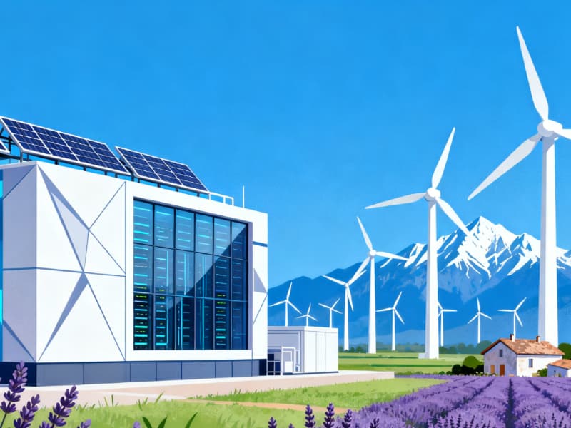 EDF et OpCore prévoient un data centre hyperscale de 4 milliards d'euros en France