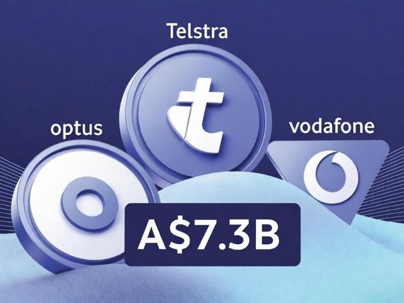 Operadores australianos enfrentan una factura de espectro de A$7.3 mil millones