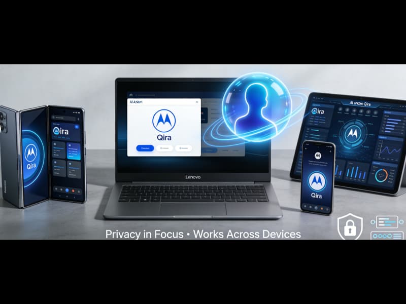 Lenovo y Motorola presentan Qira, un asistente de IA en dispositivo para operar en múltiples equipos