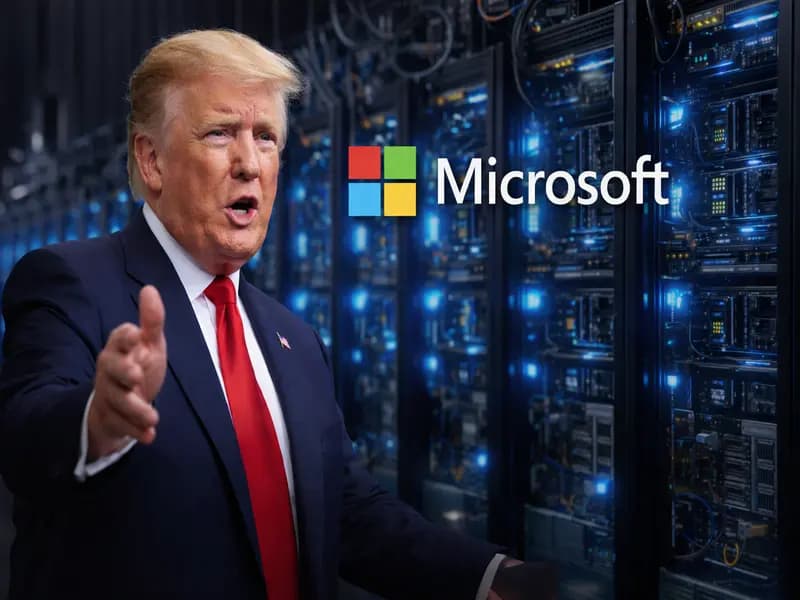 Trump exhorte Microsoft à protéger les consommateurs contre les coûts énergétiques de l'IA