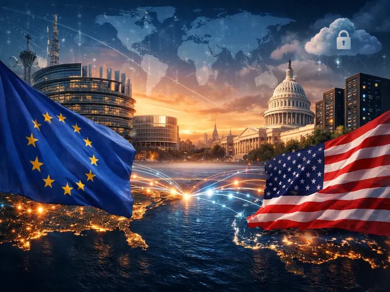 L'Europe et les États-Unis redéfinissent un partenariat numérique tendu