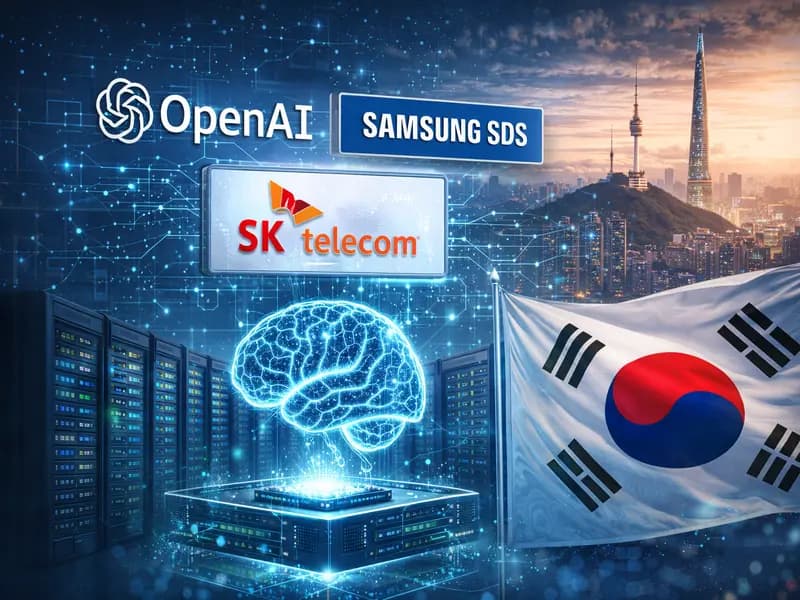 OpenAI、韓国で AI データセンター提携