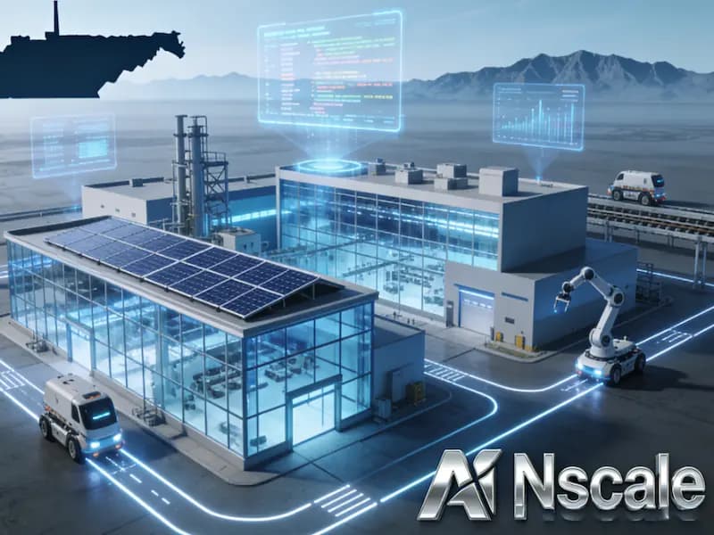 Nscale's West Virginia AI factory is a 1.35 GW LOI, not live capacity