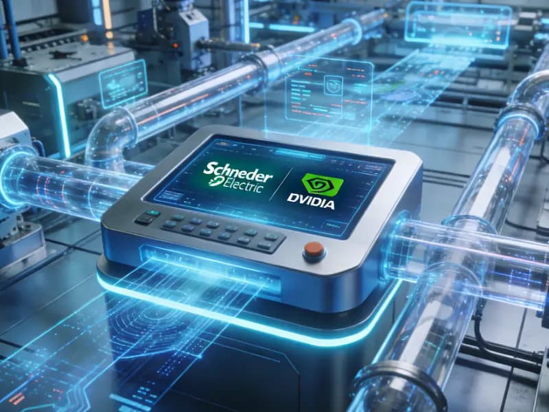 Schneider Electric et NVIDIA: partenariat pour les usines d'IA