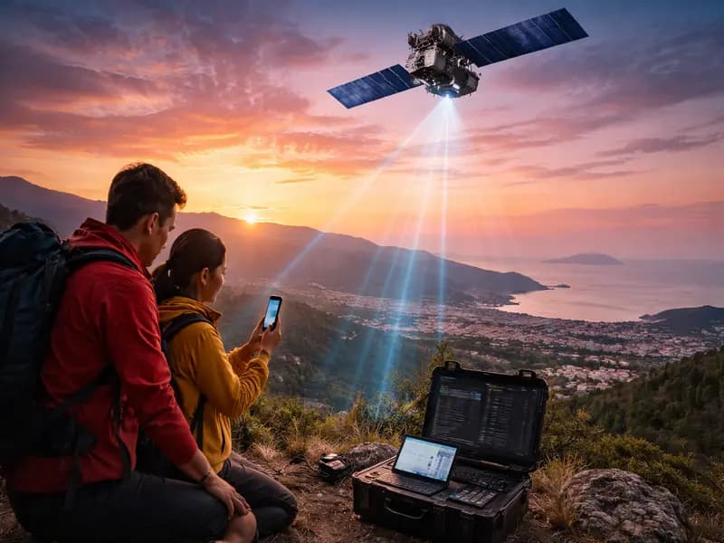 Telefónica and Orange start D2D satellite trials