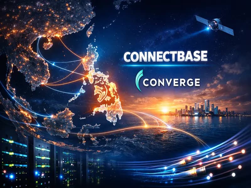 Connectbase expande sua rede no Sudeste Asiático com a Converge