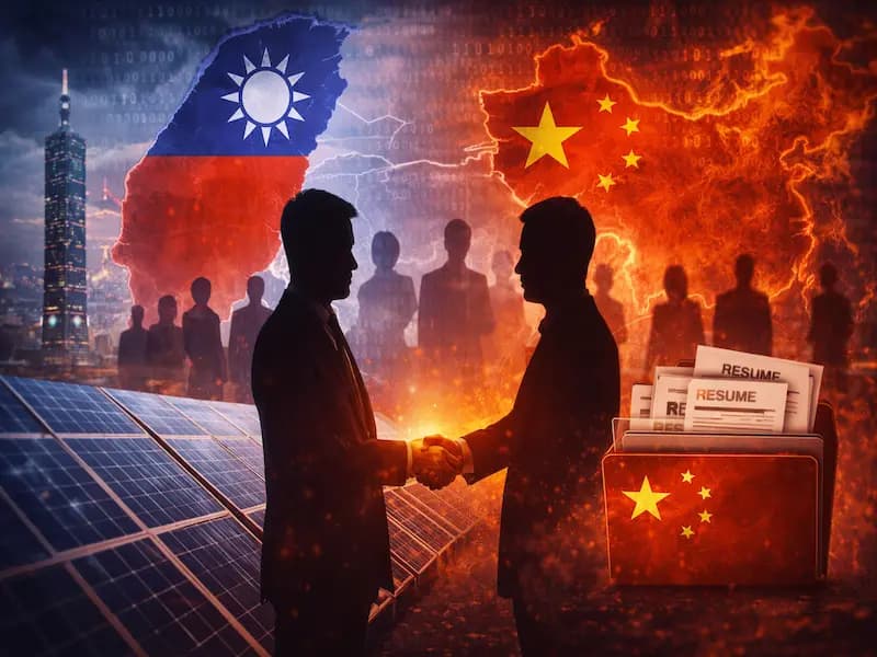 Taiwán investiga empresas chinas por presunta caza de talento tecnológico