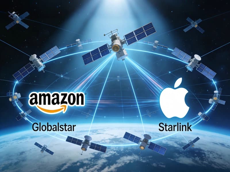 L'offre de 9 milliards de dollars d'Amazon pour Globalstar vise Starlink, Apple facteur clé