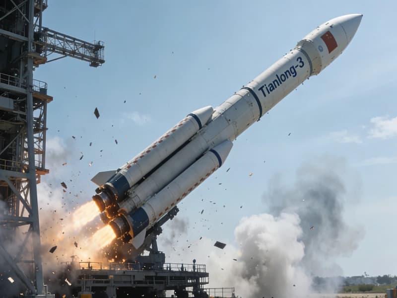 Space Pioneer تعلن فشل أول رحلة لـ Tianlong-3