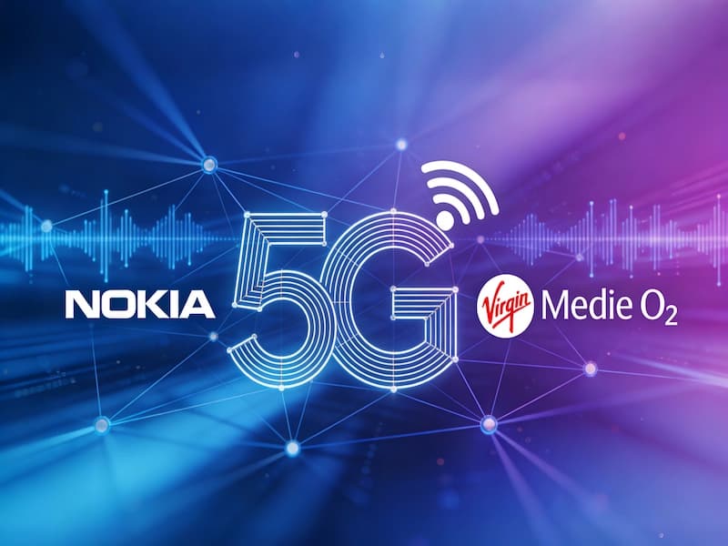 诺基亚与 Virgin Media O2 签署 5G RAN 协议，加速英国网络转型