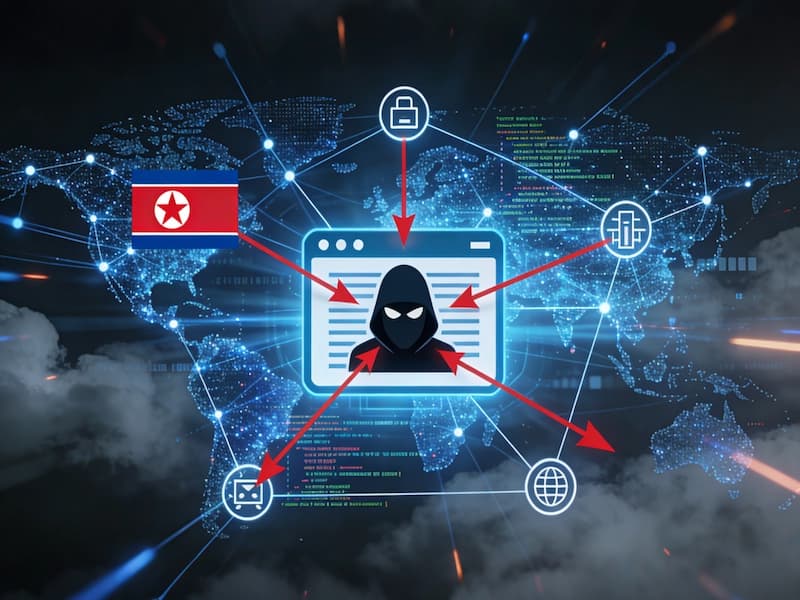 Ataque hacker ligado à Coreia do Norte: cadeia de suprimentos de software da Internet visada