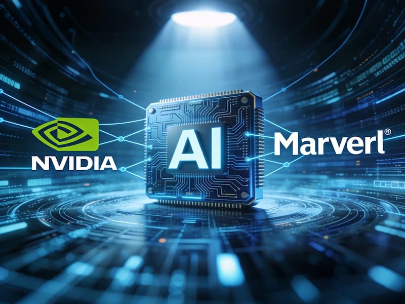 Nvidia investe 2 bilhões de dólares na Marvell para impulsionar chips de IA